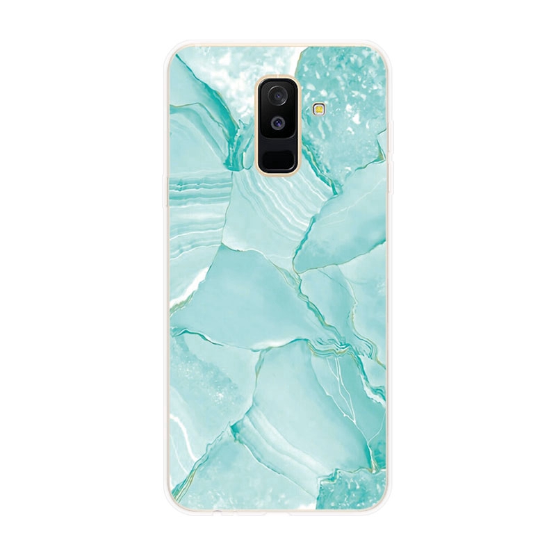 Ốp Lưng Samsung Galaxy A6 A6+ Plus A7 A8 A8+ Plus A9 2018 TPU mềm Case đá granit