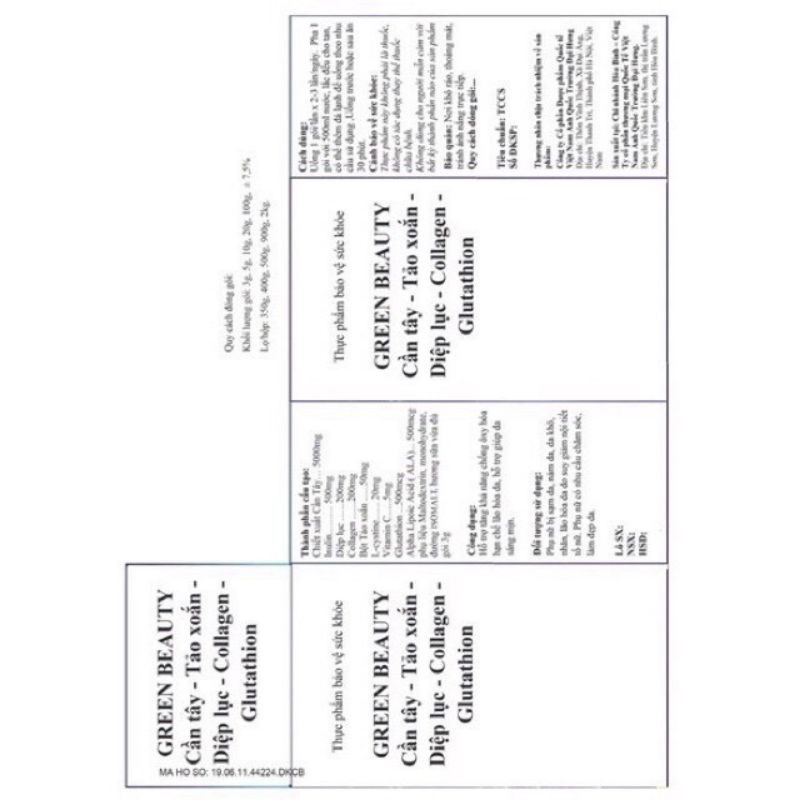 Nước ép Cần Tây Green Beauty (Chính hãng 100%) | BigBuy360 - bigbuy360.vn