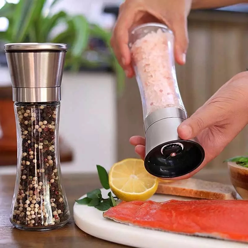 Dụng cụ xay muối / tiêu bằng thép không gỉ cho nhà bếp