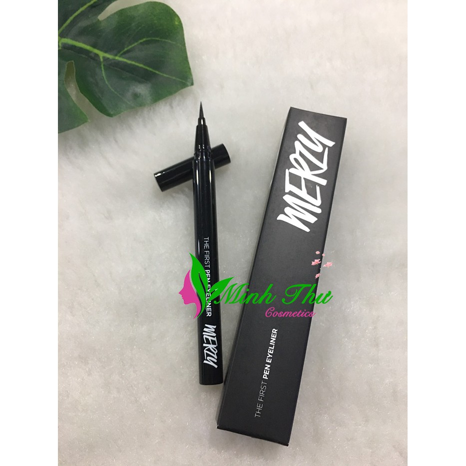 Bút Kẻ Mắt Nước Chống Trôi Merzy Another Me The First Pen Eyeliner