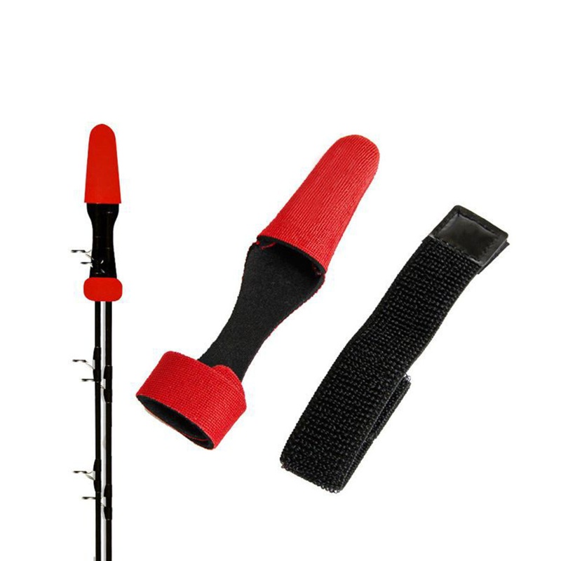 Đầu Bọc Bảo Vệ Cần Câu Cá Màu Đỏ/ Xanh Dương/ Đen Tiện Dụng