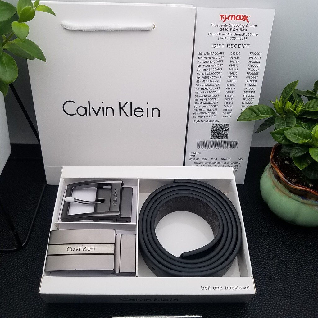 Thắt Lưng Calvin Klein CK * Chính Hãng * Thắt Lưng Thời Trang Cho Nam