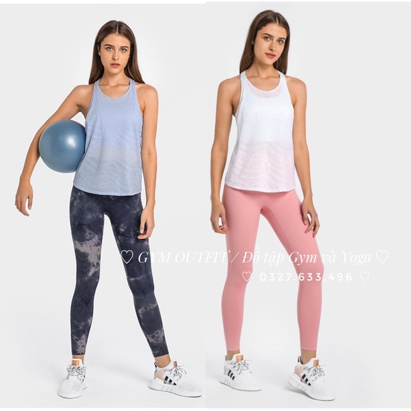 Áo Tank Liền Bra 2-in-1 Mẫu Lulu Mới Hè 2023 DT163