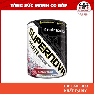 SuperNova Pre Workout Tăng Sức Mạnh Tập Luyện Nutrabolics Pre Super nova 20 Lần Dùng