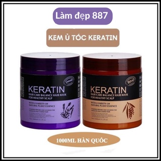 Kem hấp/ủ tóc keratin - hàn quốc 1000ml