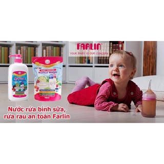 Nước Rửa Bình Và Rau Củ Quả Farlin BF.200A (700ml)