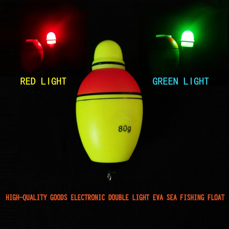 1 Phao Câu Cá Có Đèn Led Phát Sáng 30g-100g Tiện Dụng