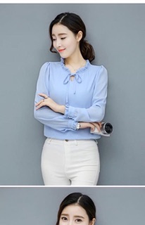 ÁO SƠ MI CỔ NƠ CÔNG SỞ