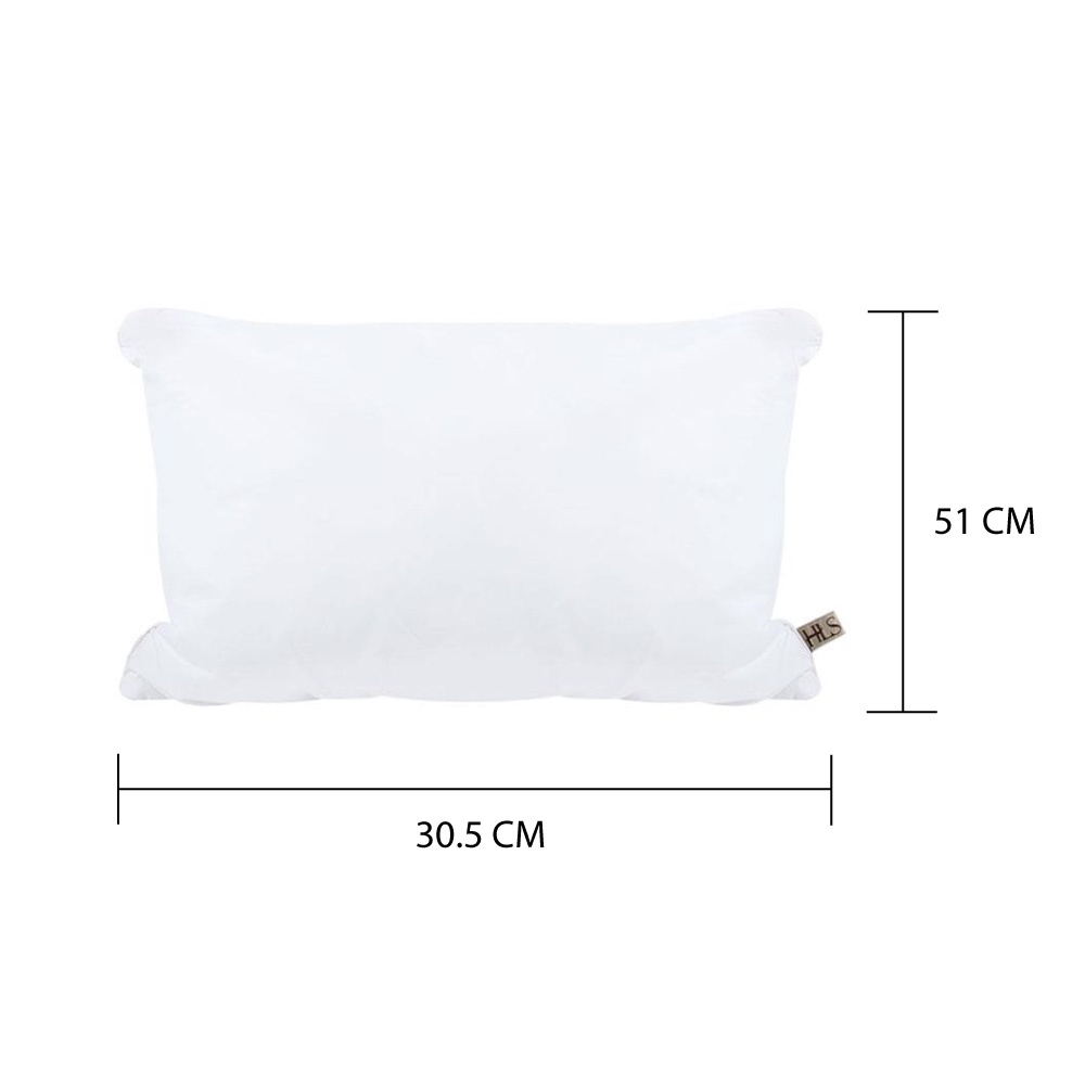 Homebase HLS gối bông mềm siêu êm cho bé 2-5 tuổi H47.5xW72.5cm Màu Trắng