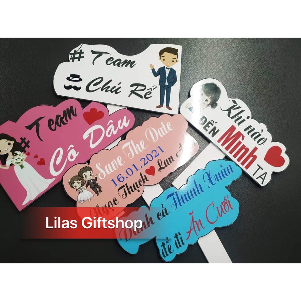 [HASHTAG] Hastag cầm tay, biển tên cầm tay trang trí đám cưới thiết kế theo yêu cầu | BigBuy360 - bigbuy360.vn