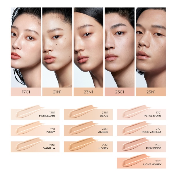 [HERA] Phấn Nước Màu Đen Mới 15g + Nạp Lại 15g