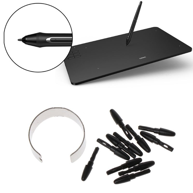 XP-PEN HUION VEIKK Bộ 10 Đầu Bút Cảm Ứng Thay Thế Cho Bút Cảm Ứng Xp-Pikk A30 A50