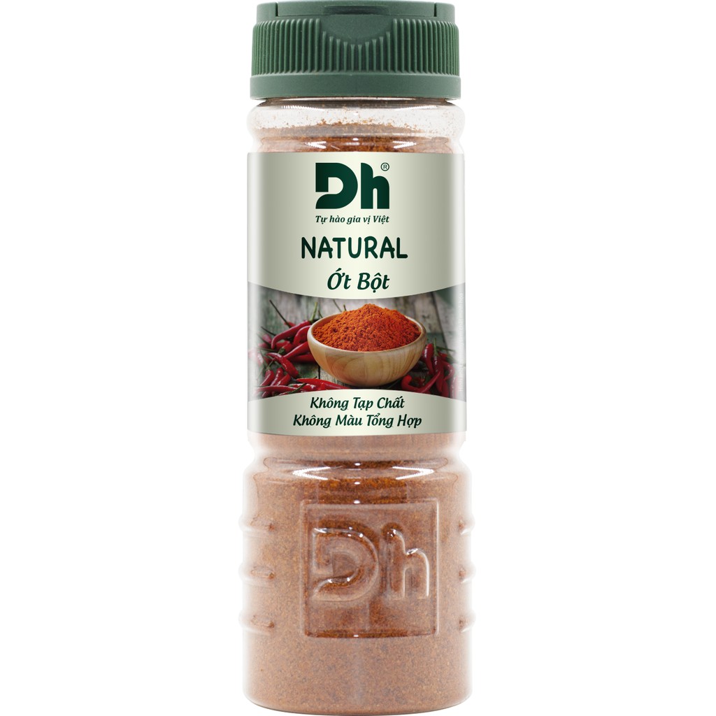 Hũ Natural Ớt Bột - Thương hiệu DH Foods