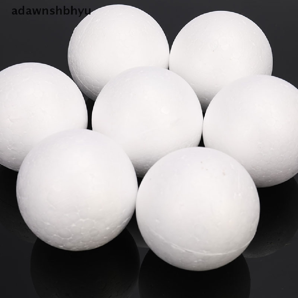 Set 10 Quả Cầu Xốp Polystyrene Styrofoam 70MM Trang Trí Tiệc DIY