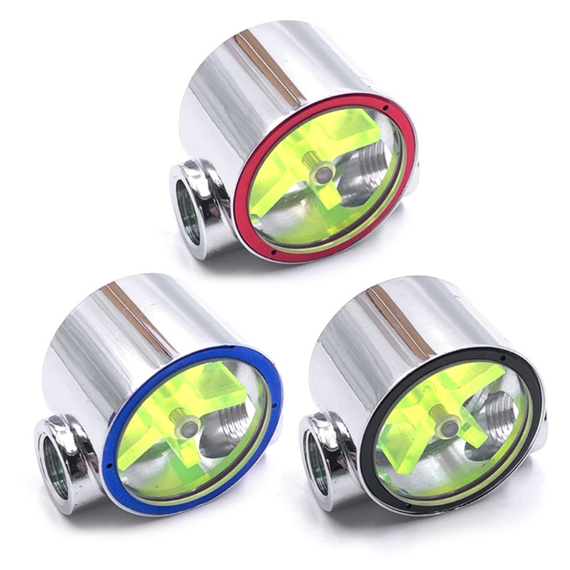 Rx Đồng Hồ Đo Lưu Lượng Nước Tản Nhiệt G1 / 4 5 Cánh Bằng Kim Loại