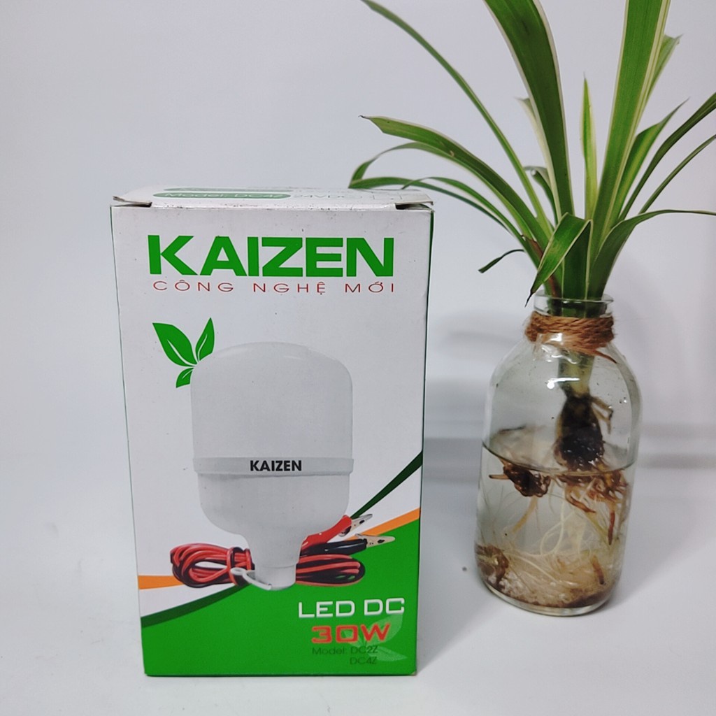 Bóng đèn led kẹp bình ắc quy 12V 30W Kaizen bảo hành 12 tháng