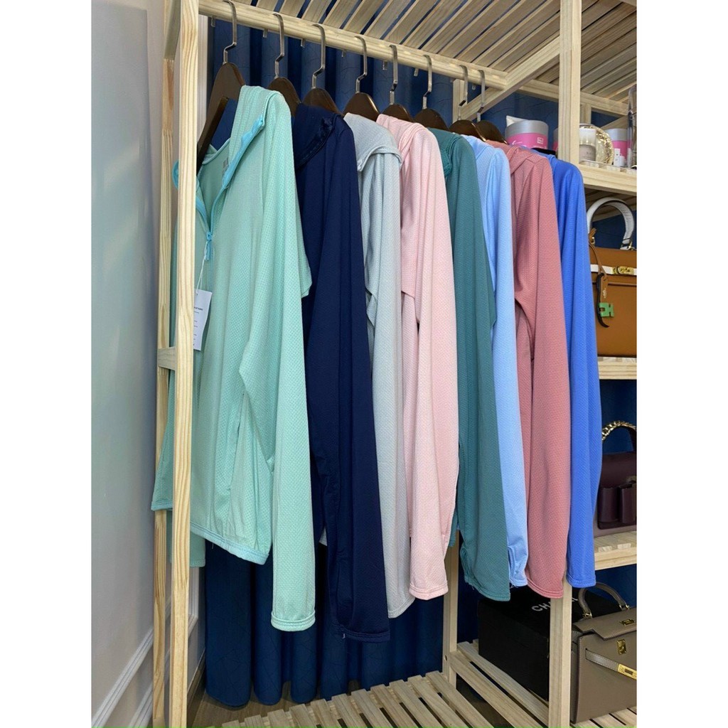 Áo Chống Nắng Và Tia UV Dài Tay Dáng Ngắn Nữ ♥ Áo khoác chống nắng, bảo vệ làn da mùa hè, có mũ đội Ulzzang ♥ | BigBuy360 - bigbuy360.vn