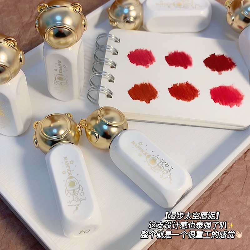 [2022Hàng mới về] Son kem lì vũ trụ Maffick lâu trôi chống thấm nước thời trang cho nữ