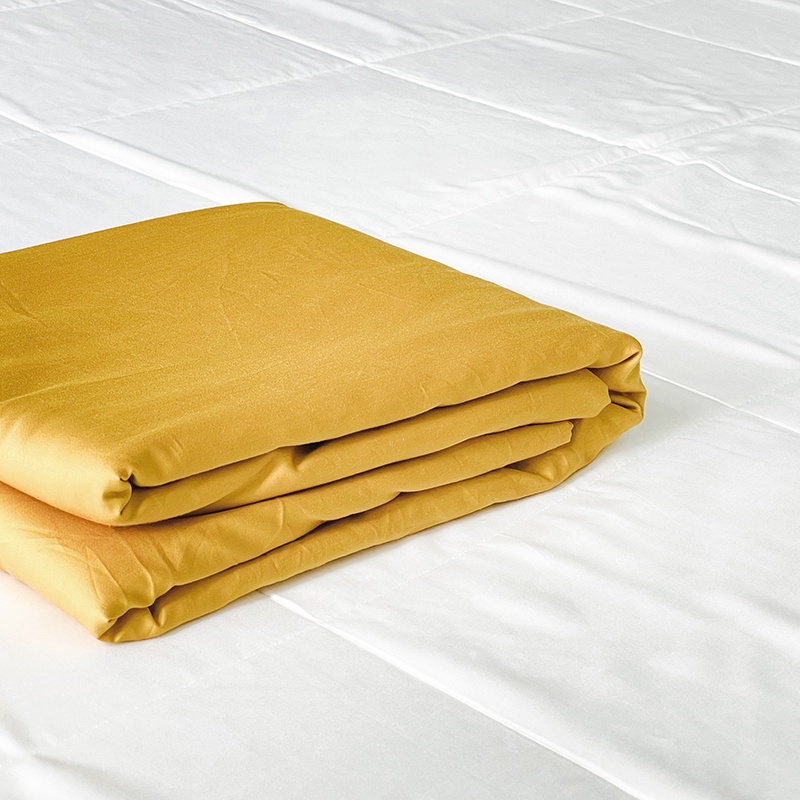 Vỏ Chăn Cotton Sateen Cao Cấp Ru9 - Size L 2m6x2m4 - 100% Cotton Tự Nhiên, Mềm Mại, Thoáng Khí, Thấm Hút Mồ Hôi - 10 Màu