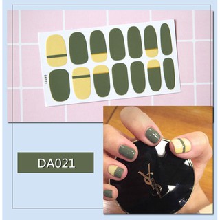 Miếng dán móng tay - Nail Wraps (14 miếng dán khô)