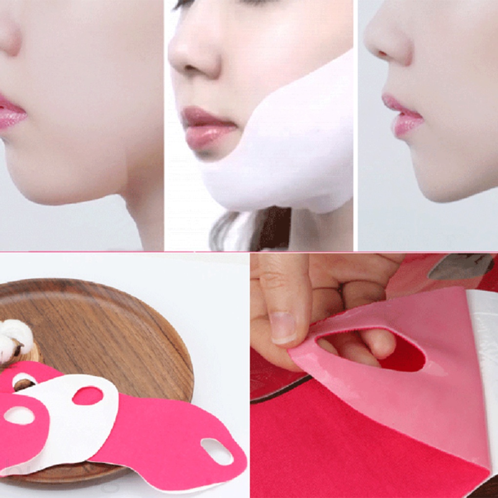 (Hàng Mới Về) Mặt Nạ Nâng Cơ Tạo Cằm Chữ V Thon Gọn