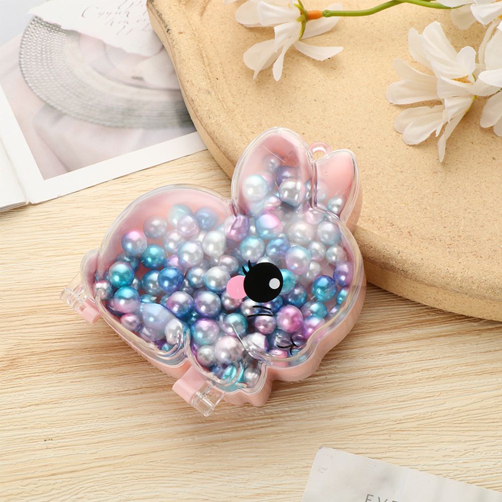 Hộp Nhựa Đựng Trang Sức Hình Thỏ Và Cà Rốt Ốp