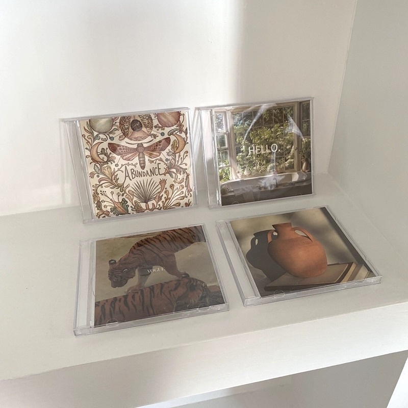 Case CD vintage trang trí