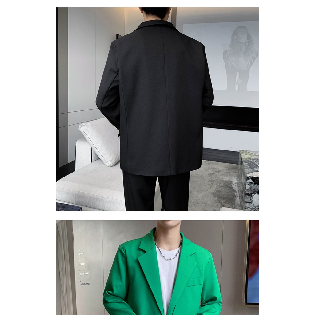 Áo khoác blazer 2 lớp thời trang xuân thu dành cho nam