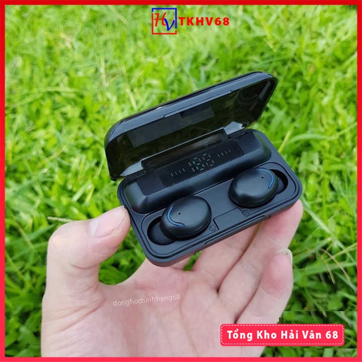 Tai Nghe Bluetooth 5.0 Amoi F9 Pro Max Cảm Ứng Bản Quốc Tế 2021 Pin Cực Trâu, Chất Âm Cực Hay, Nghe Nhạc Cực Thích