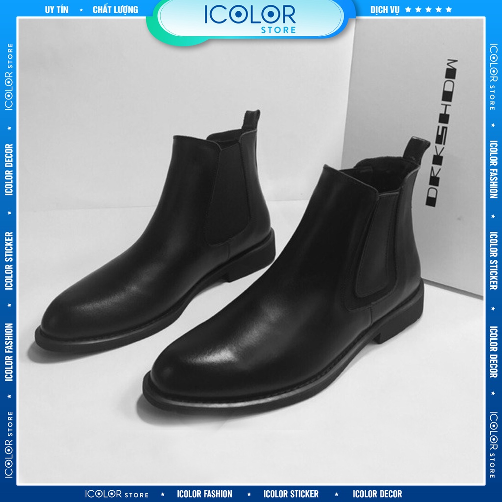 Giày Chelsea Boot Nam chuẩn fom_hàng đẹp