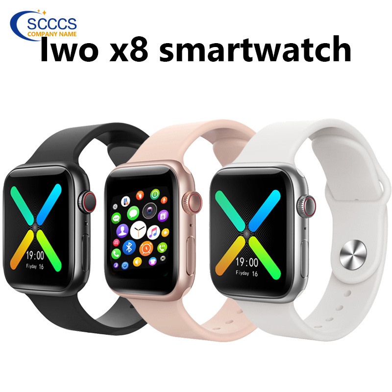 Đồng hồ thông minh Max X8 PK T500 X7 T600 Bluetooth theo dõi cuộc gọi kết nối thiết bị Android iPhone cho nam nữ