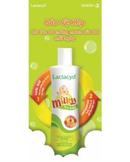 Sữa tắm Lactacid milky 250ml
