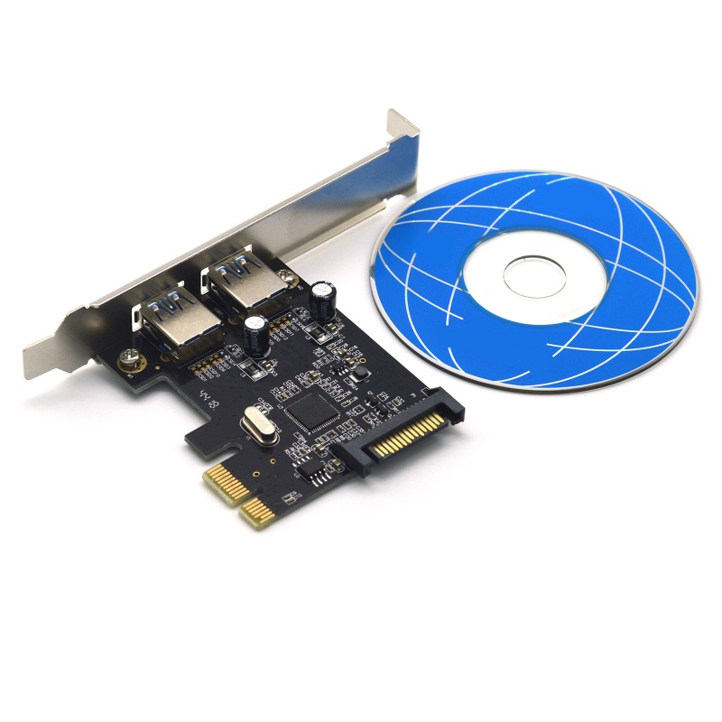 Bộ ChuyểN ĐổI Mở RộNg 2 CổNg 5Gbp USB3 0 PCIe