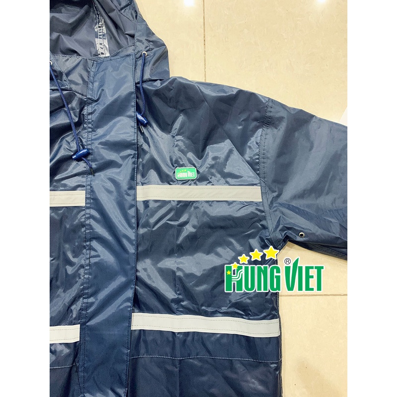 Bộ áo mưa 2 lớp phản quang chính hãng Hưng Việt