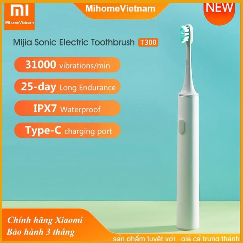 Bàn chải điện Xiaomi Mijia T300 - Bàn Chải Đánh Răng Mijia T300