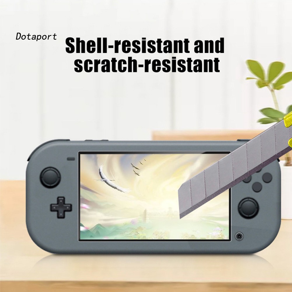 Kính cường lực 10D 9H bảo vệ màn hình dành cho máy chơi game Nintendo Switch Lite Mini