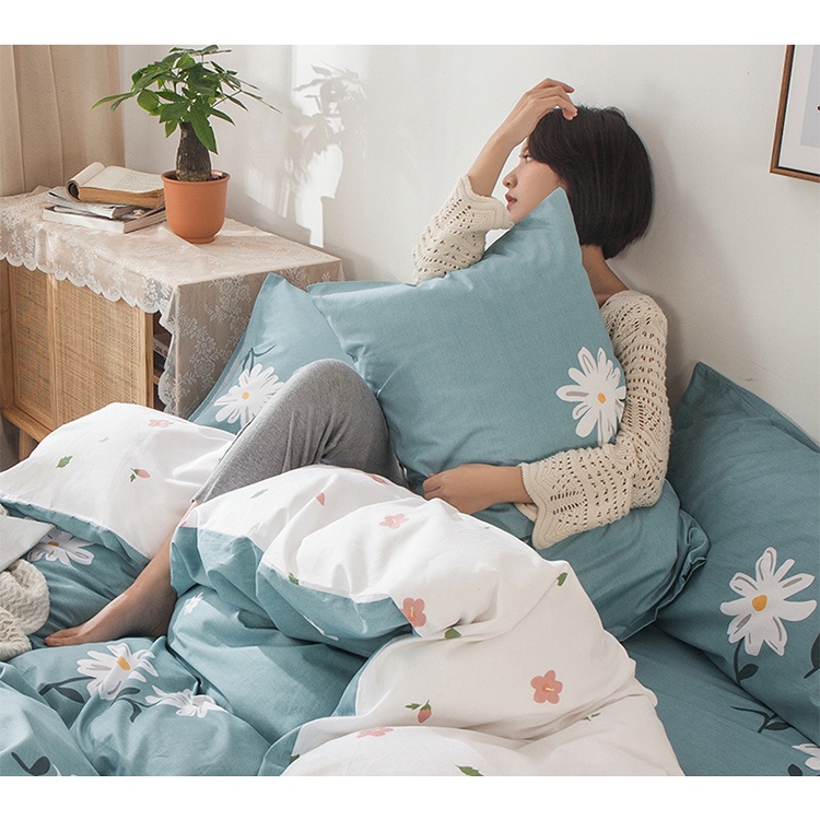 Áo gối 100% cotton，Áo gối cotton có thể giặt được，Mềm mại và thoáng khí，áo gối bông 48 x 74cm