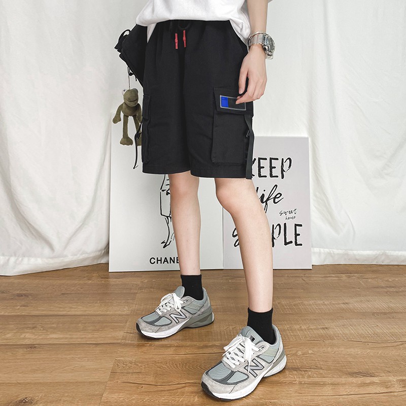 Quần Short Ống Thẳng Phong Cách Hip Hop Thời Trang Mùa Hè Cho Nữ 2021