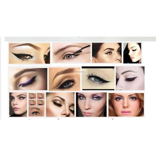 6 kiểu make up kẻ viền mi mắt