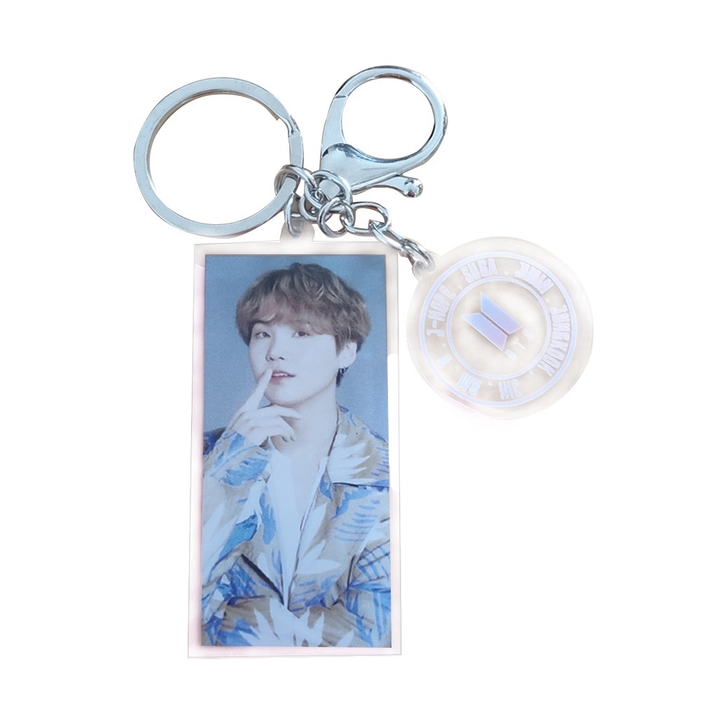 Móc Khóa Acrylic In Hình Thành Viên Nhóm Nhạc Bts 5 Muster Magic Shop Jungkook V Jimin Mới