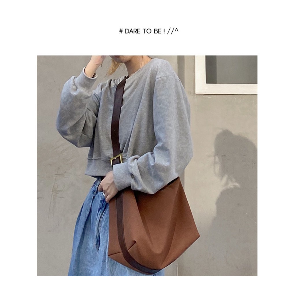 [Mã WAMT2405 giảm 10k đơn 0k] Túi Đeo Chéo Chất Da Lộn Size To phong cách streetwear 2021 | BigBuy360 - bigbuy360.vn