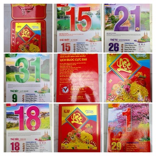 Lịch hộp khổ 20x30cm DVA