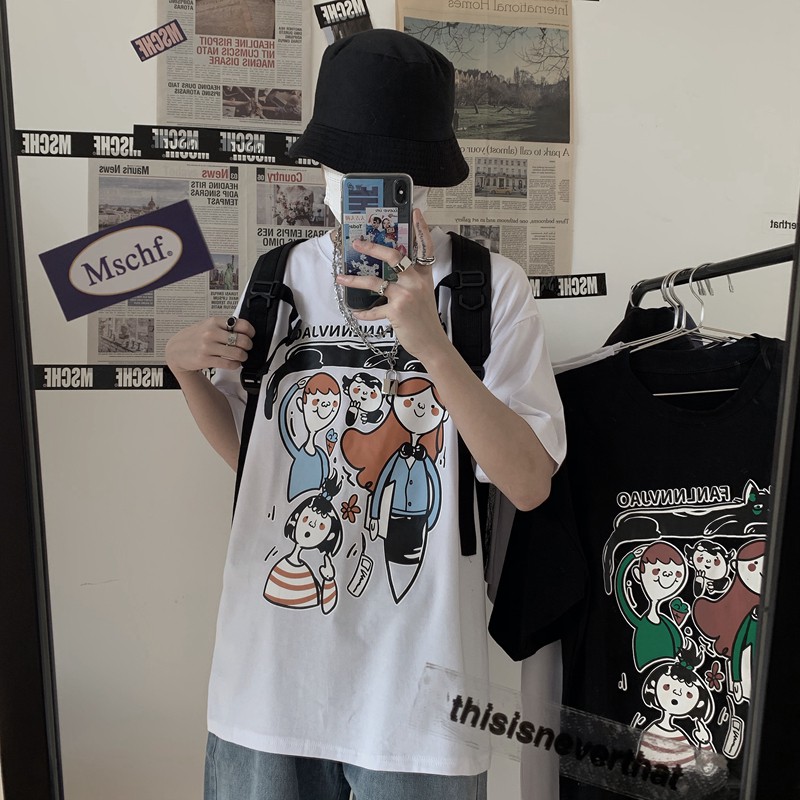 Áo thun nam nữ tay lỡ, áo phông form rộng ATL207 - Yinxx | BigBuy360 - bigbuy360.vn