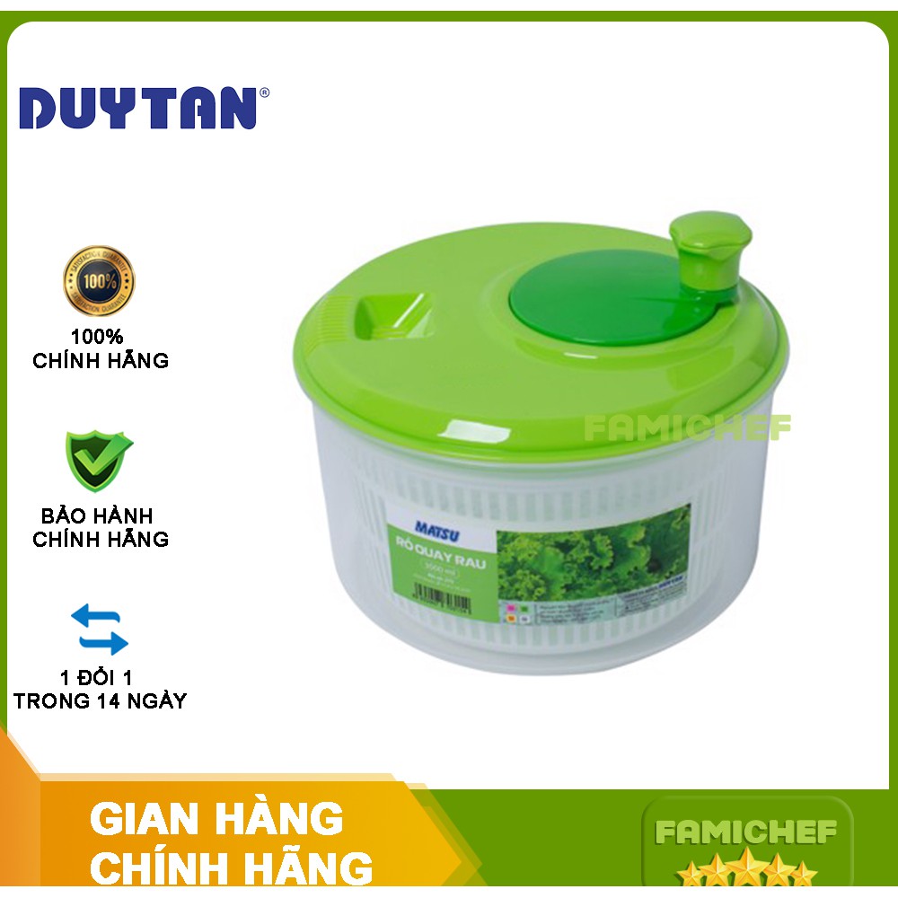 Rổ quay rau Duy Tân 275 - Loại nhỏ (Màu ngẫu nhiên)