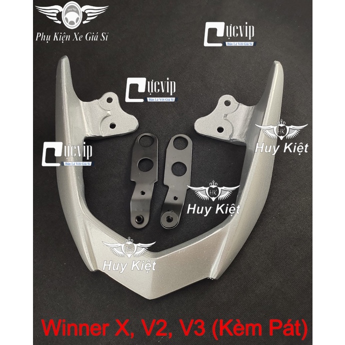 Cảng Sau Winner X V2, V3, Winner V1 Nhôm Đúc Sơn Bạc Kiểu Spark MS5514