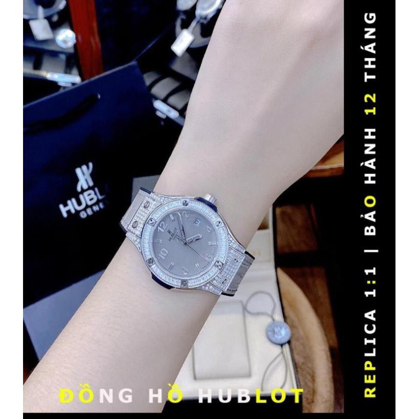 [Hublot đôi - nam nữ] Đồng hồ Hublot nam nữ - đồng hồ cặp đôi hàng đẹp full diamond - LUTOS Việt Nam