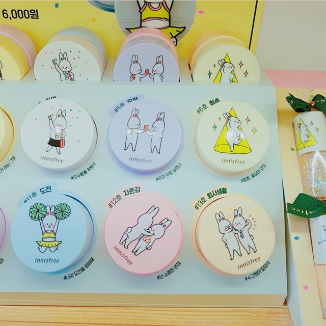 (Có sẵn) Phấn No sebum Innisfree phiên bản Limited BUNNY EDITION | BigBuy360 - bigbuy360.vn