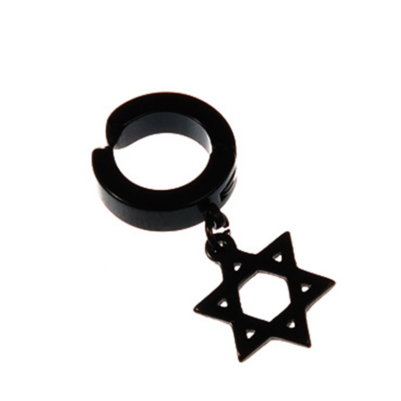 Khuyên Tai Thép Titan Không Xỏ Lỗ Phong Cách Hàn Quốc Cho Nam Nữ