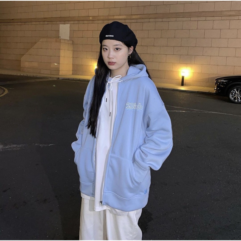 Áo KHOÁC Hoodie 20.INCH Ulzzang Unisex 1hitshop | BigBuy360 - bigbuy360.vn