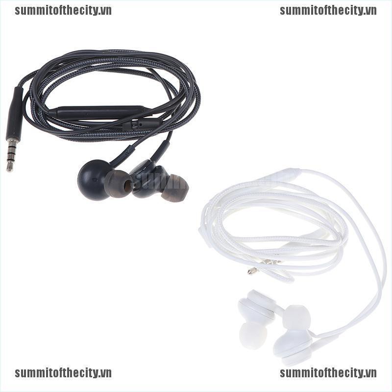 1 Tai Nghe Nhét Tai Jack 3.5mm S8 Có Micro Và Điều Khiển Từ Xa Tiện Dụng